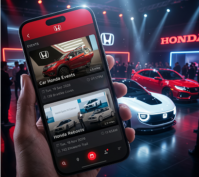 Honda employee social and events platform