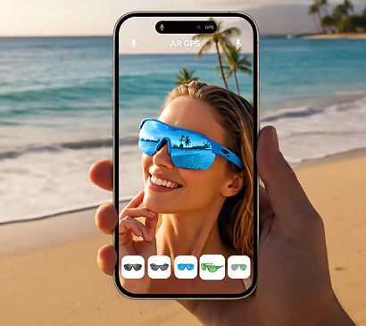 Maui Jim augmented reality commerce app